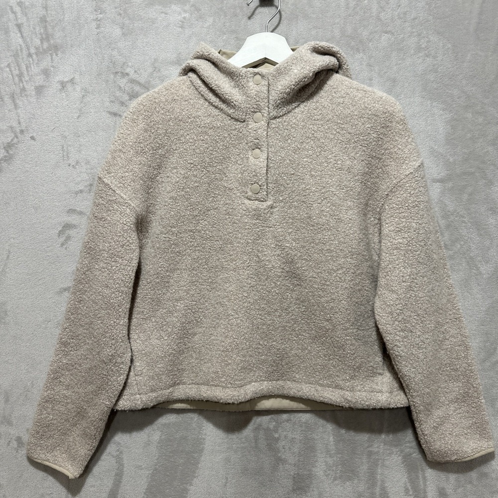 Outdoor Voices MegaFleece Cropped Pullover Jacket‎ Sweater Size XS
